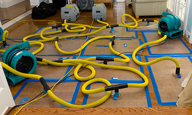 Professional Flood Damage Restoration technician working in Cherry Hill, NJ